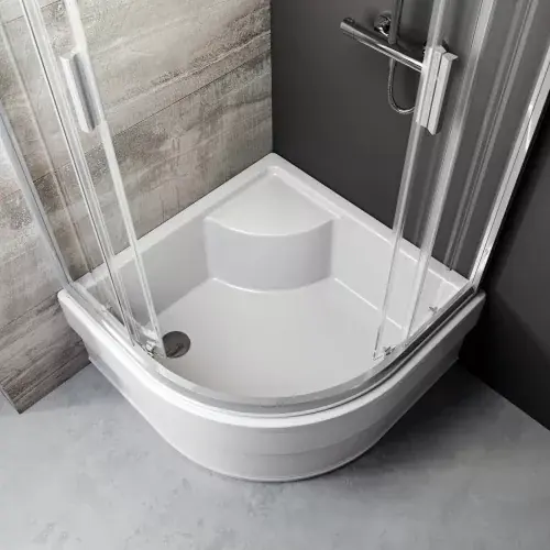 Ravak Blix BLCP4 90x90 SABINA zuhanykabin szatén+transparent | Gyors szállítás