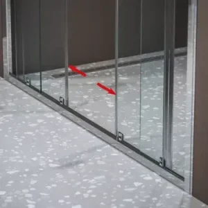 Ravak Blix II NBLDP4 150 zuhanyajtó krómhatású+transparent | Legnépszerűbb