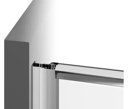 Ravak Pivot PPS-80 fix oldalfal fekete+transparent | Ajánlat