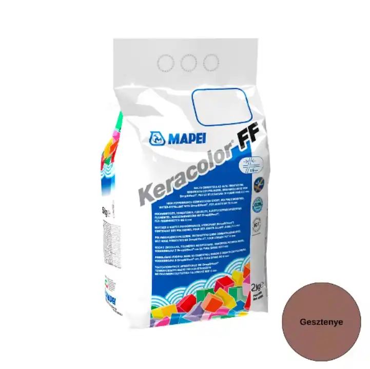 Ajánlat - Fugázó, Mapei, Keracolor FF Flex Nr.142 Gesztenye, 2 kg (6 mm-ig)