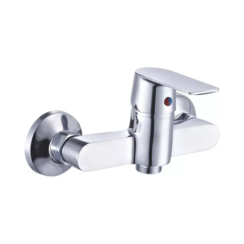 Eurostandard zuhany csaptelep - zuhahyszettel - fix falitartóval - KRÓM - Rendeld meg most
