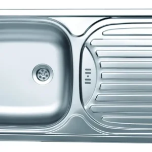 Bestseller - EVIDO FLEX natúr rozsdamentes acél mosogató, 780 x 435 mm