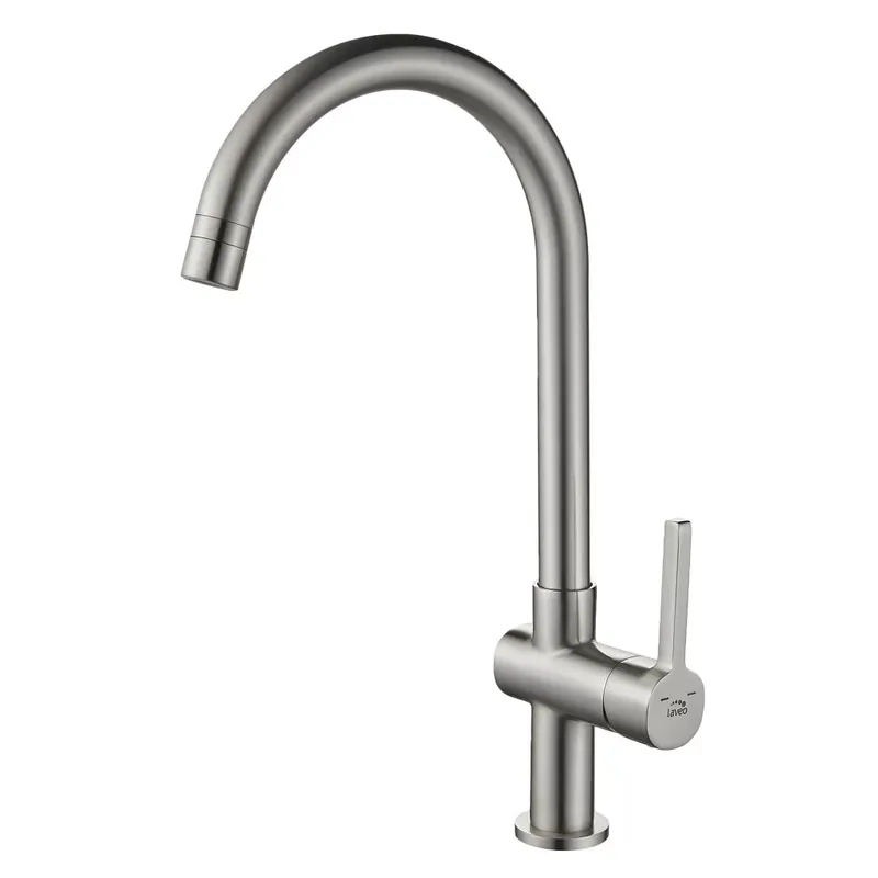 Outlet | LAVEO ALITA szálcsiszolt inox csaptelep