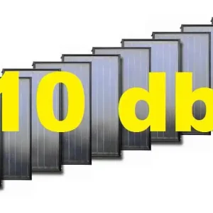 10 db SID síkkollektor 6 év garanciával, nagykereskedelmi akciós áron, csomag árban. | Gyors kiszállítás