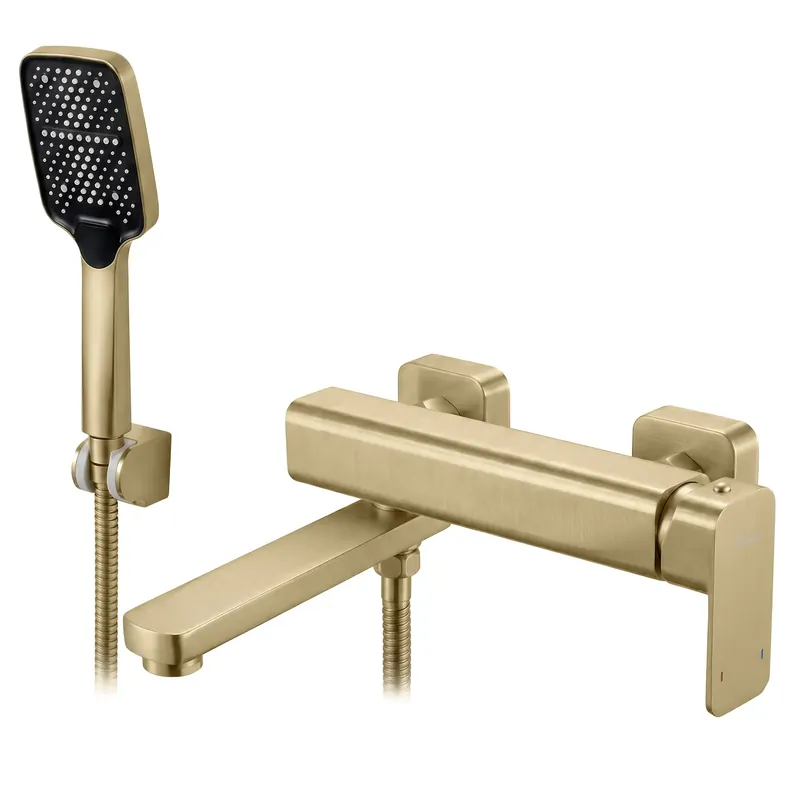 Fürdőkád csaptelep Rea Arlo Gold Brush - Olcsó