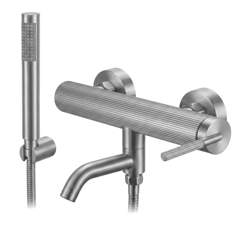 Prémium - Fürdőkád csaptelep Argon Brush Nickel