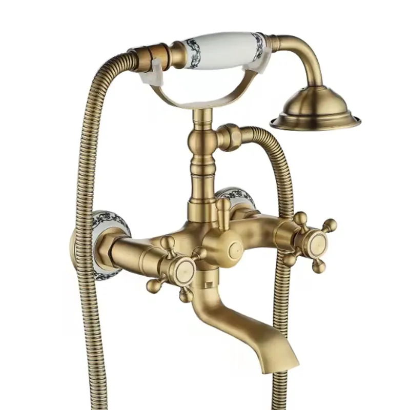 Bestseller | Fürdőkád csaptelep Rea Rustico Antique Gold