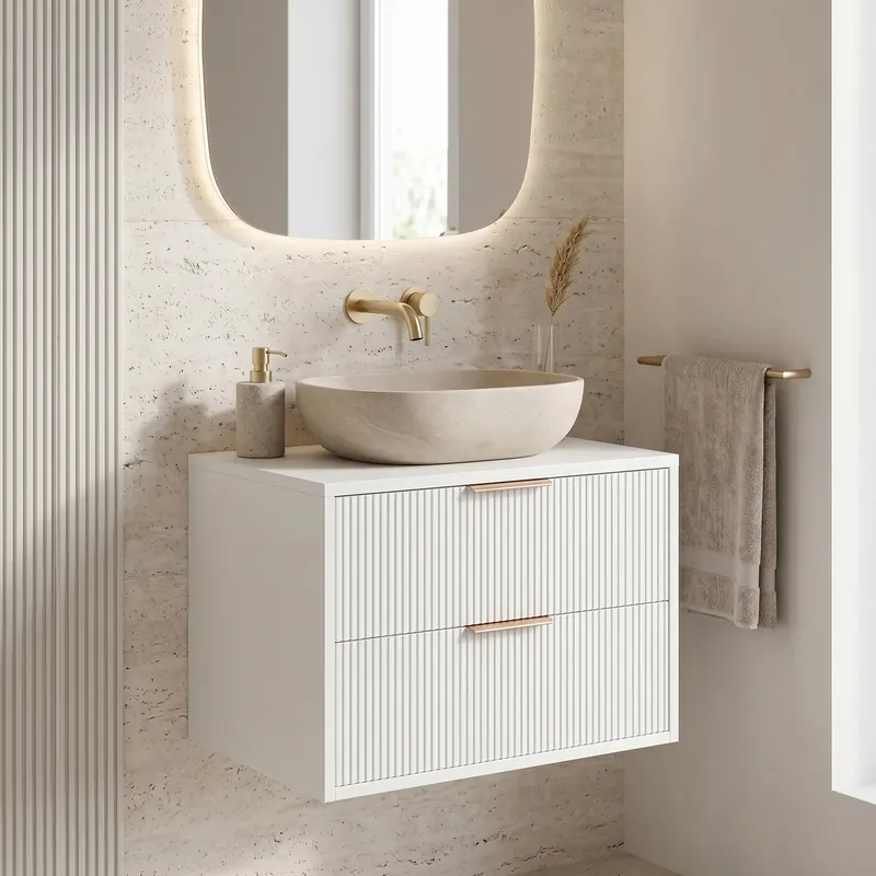 Mosdószekrény Rea Mono 60cm White | Exkluzív ajánlat