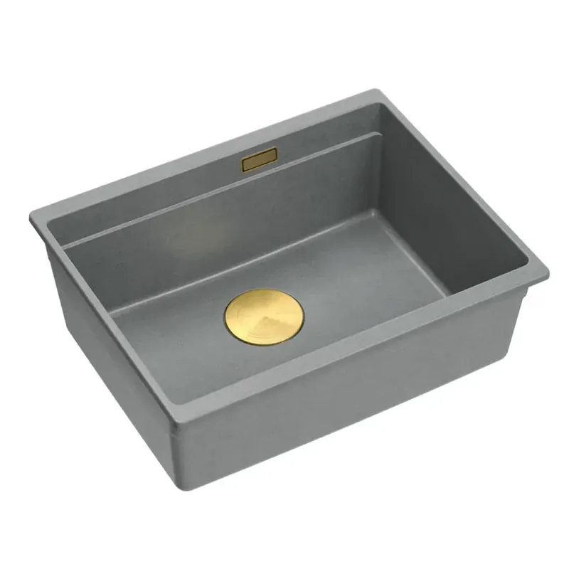 Ajánlat - gránit mosogató Logan 100 Grey Metallic