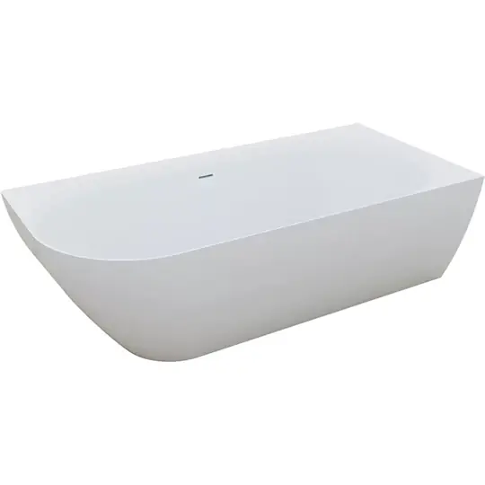 Bestseller - M-Acryl Lily kád 175x82 J+ előlap (fehér) + láb/ króm lefolyó