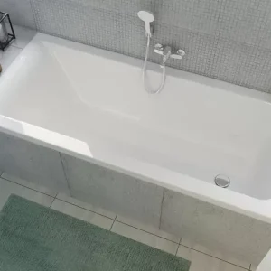 Kád 160cm-70cm, egyenes, akril, Mona - Végkiárusítás