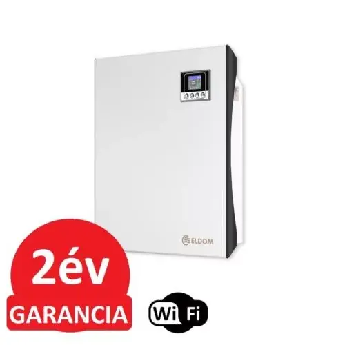 Elektromos fűtőpanel programozható WiFi vezérléssel 2000 Watt, Galant 20, Eldom | Biztonságos fizetés
