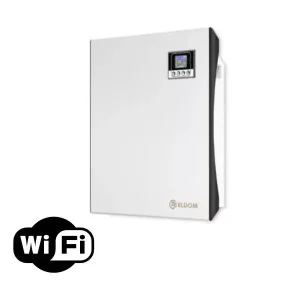 Szuper ajánlat | ELDOM Galant 5 WiFi Elektromos Konvektor 500W programozható vezérléssel, iOS és Android