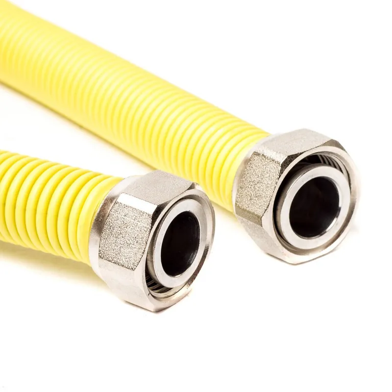 1/2"-1/2" 75cm-150cm nyújtható flexibilis gáz bekötőcső BB | Azonnal elérhető
