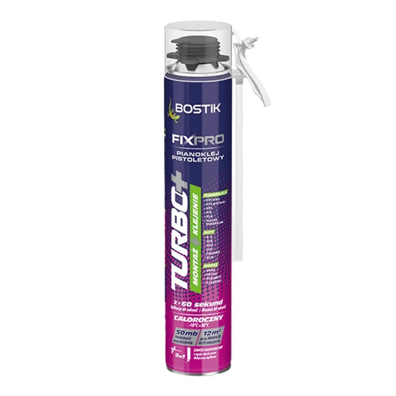 TURBO+ 2in1 ragasztó PURhab BOSTIK - Utolsó esély