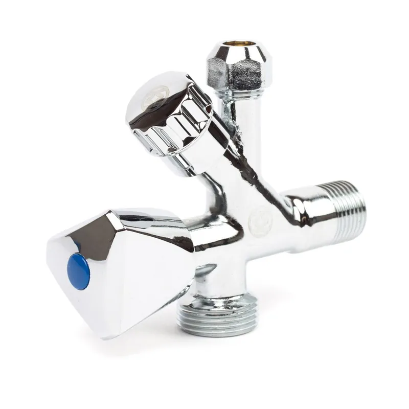 Utolsó esély | 1/2"-3/8"-3/4" kombinált sarokszelep MELSCHER