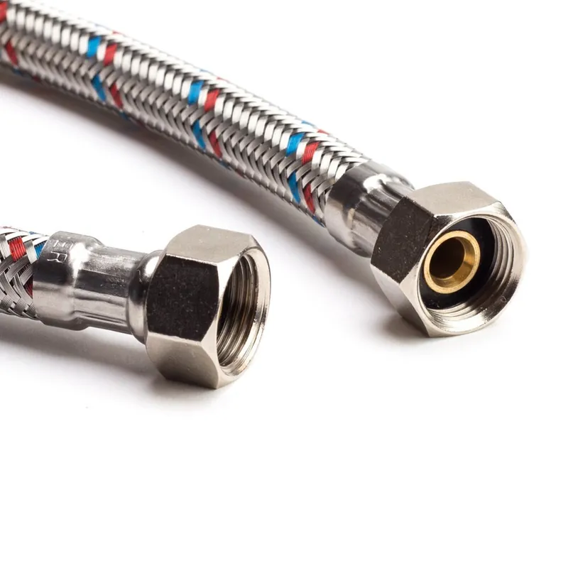 3/8"-3/8" 60cm flexibilis bekötőcső BB | Ne maradj le