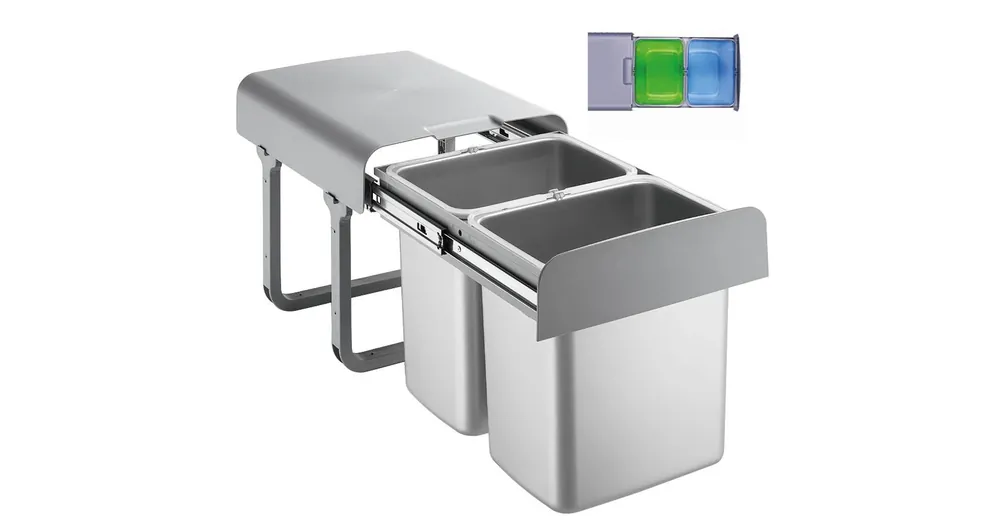 EKOTECH - Beépíthető hulladékgyűjtő EKKO 40 - 2x16 liter | Prémium