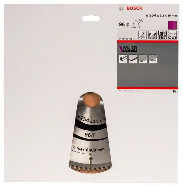 Bosch PRO Multi Material körfűrészlap - Újdonság